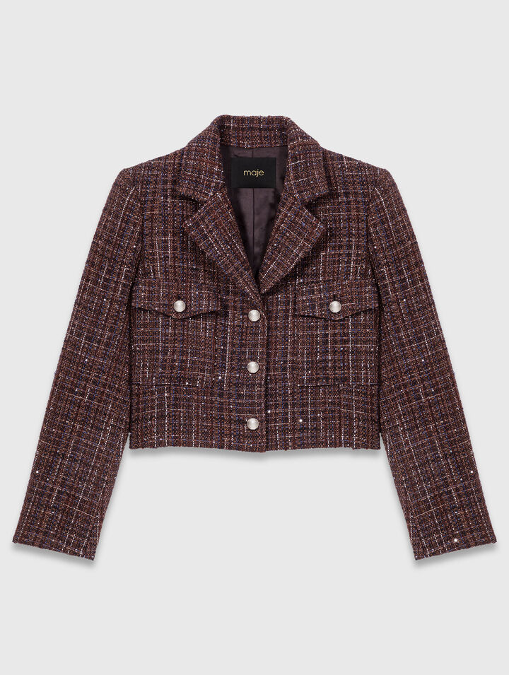 Short tweed jacket Short tweed jacket