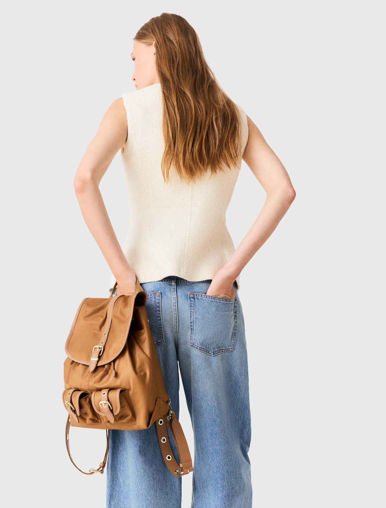 Long tweed jacket