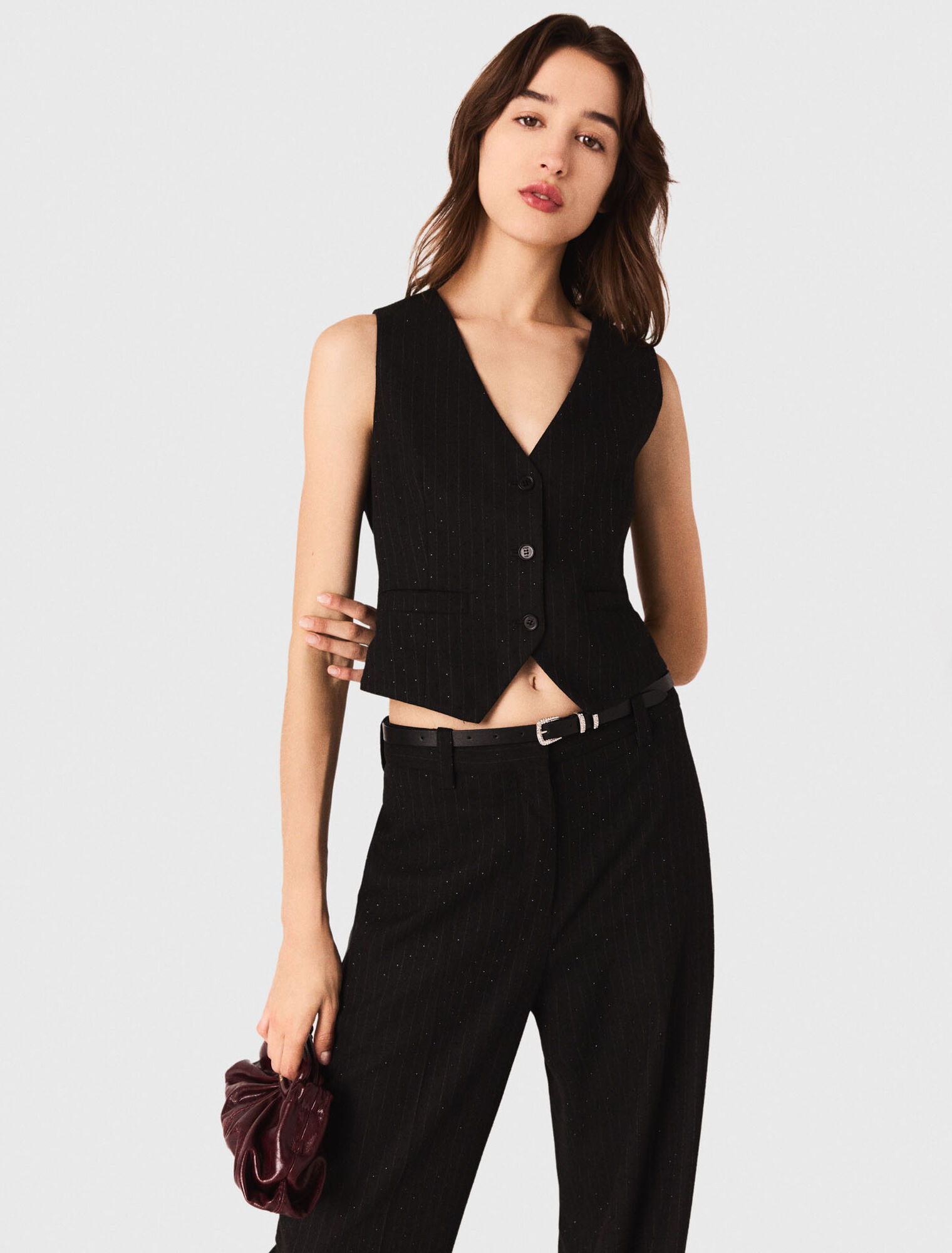 Diamanté tailored jacket