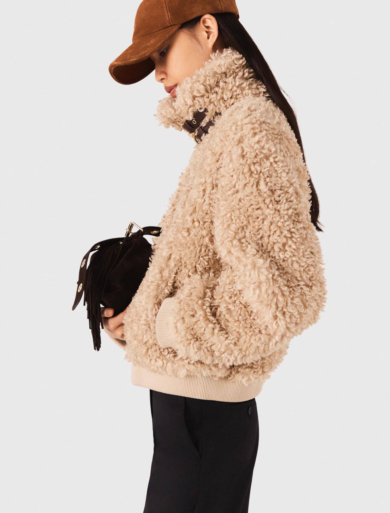 Short bouclé jacket