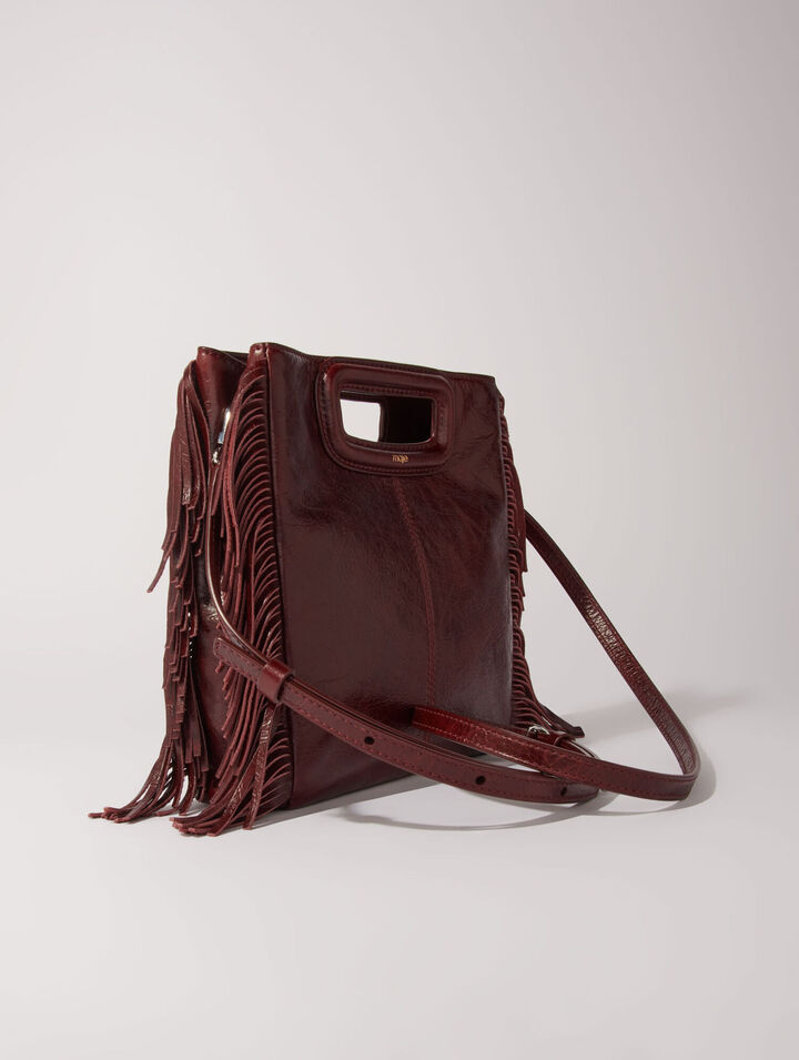 Crackled leather M bag Crackled leather M bag
