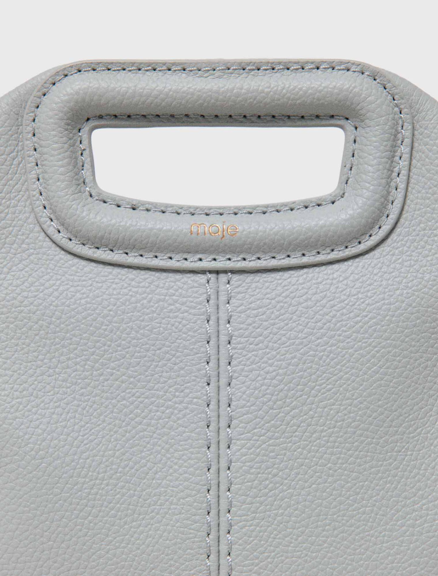 Grained leather Miss M bag