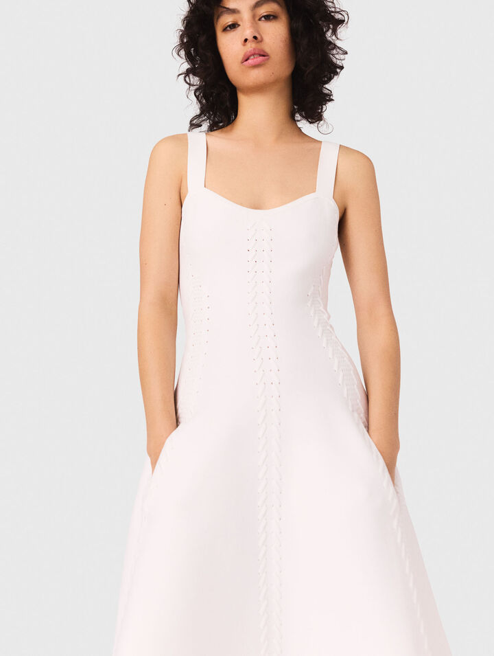 Long knit skater dress Long knit skater dress