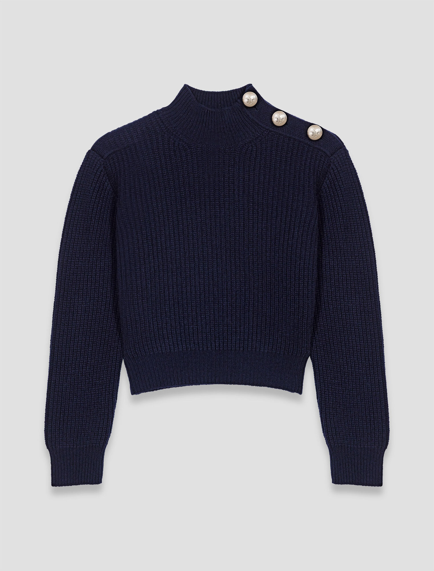 Wool roll-neck jumper