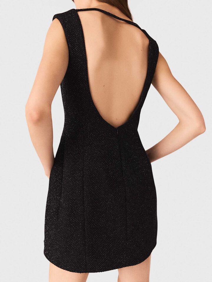 Rhinestone flared short dress Rhinestone flared short dress