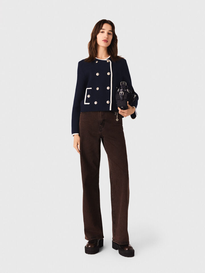 Structured knit jacket Structured knit jacket