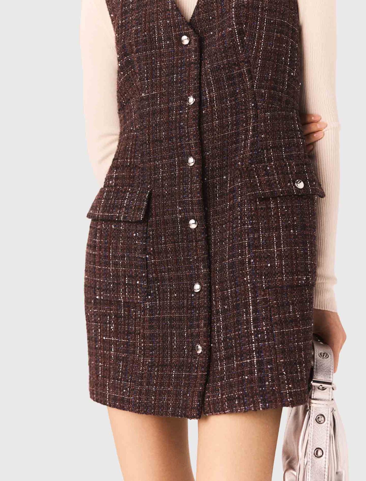 Short tweed dress