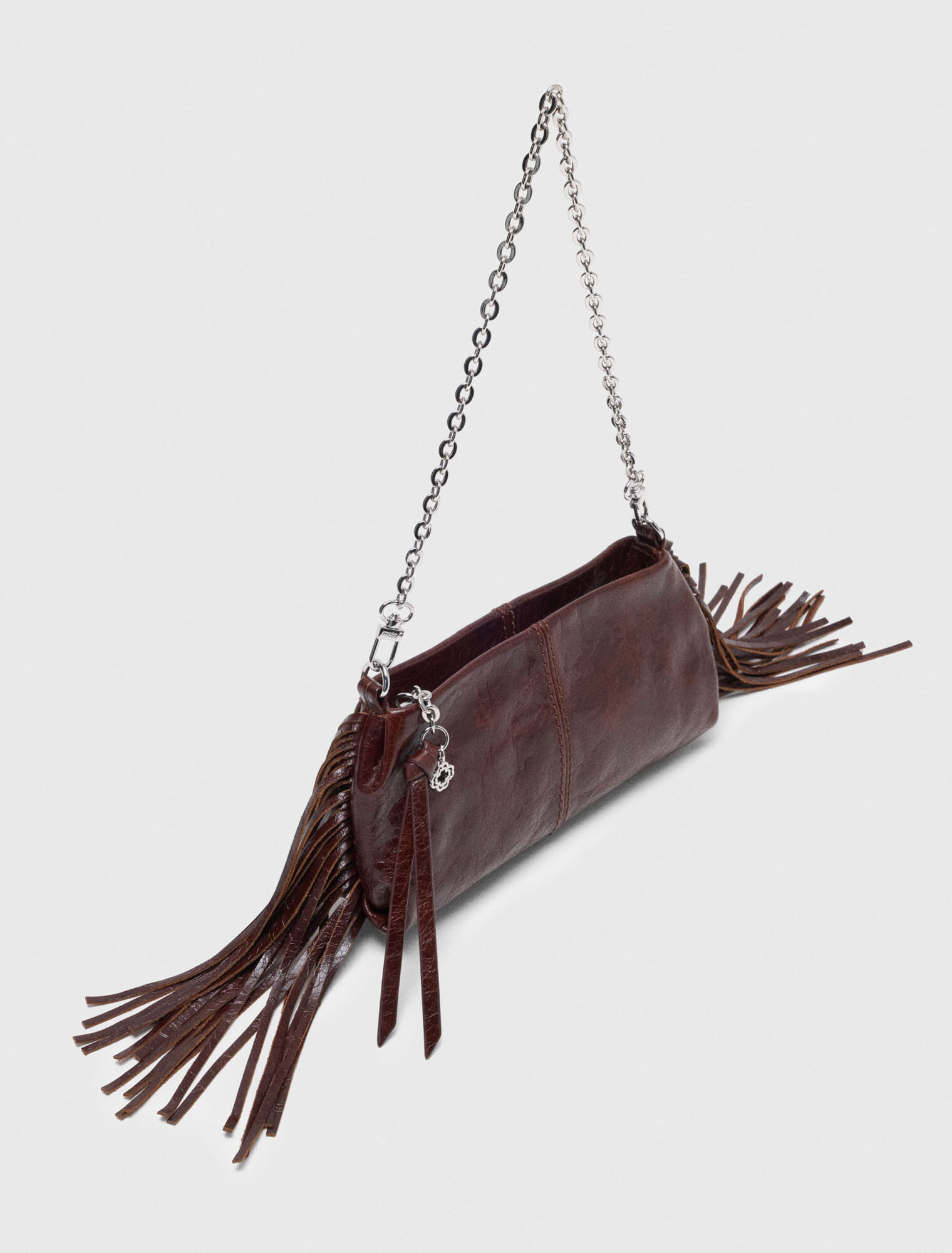 Patent leather Miss M clutch bag