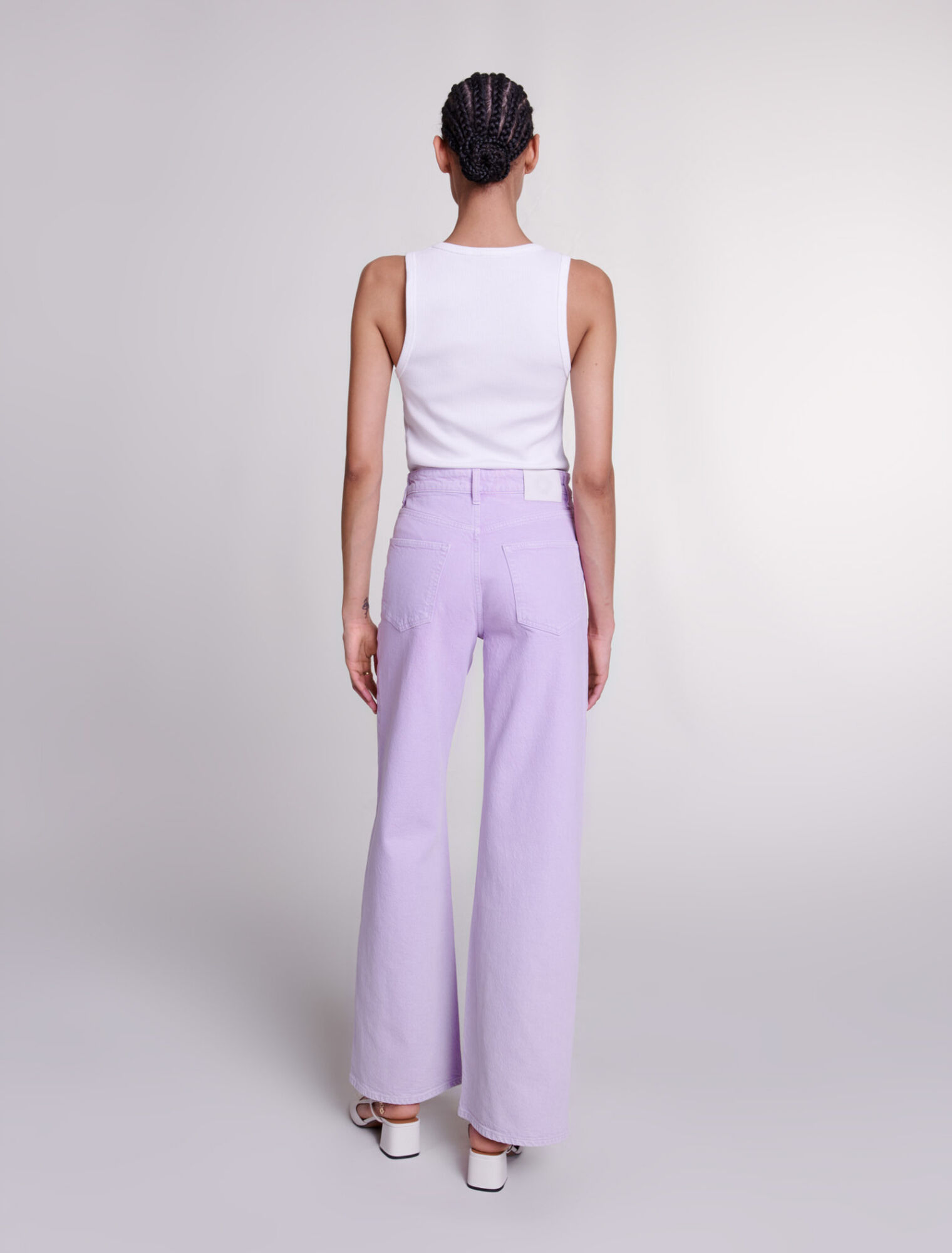 Faded wide-leg jeans Faded wide-leg jeans