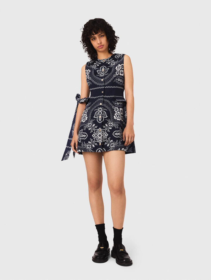 Patterned shift dress Patterned shift dress
