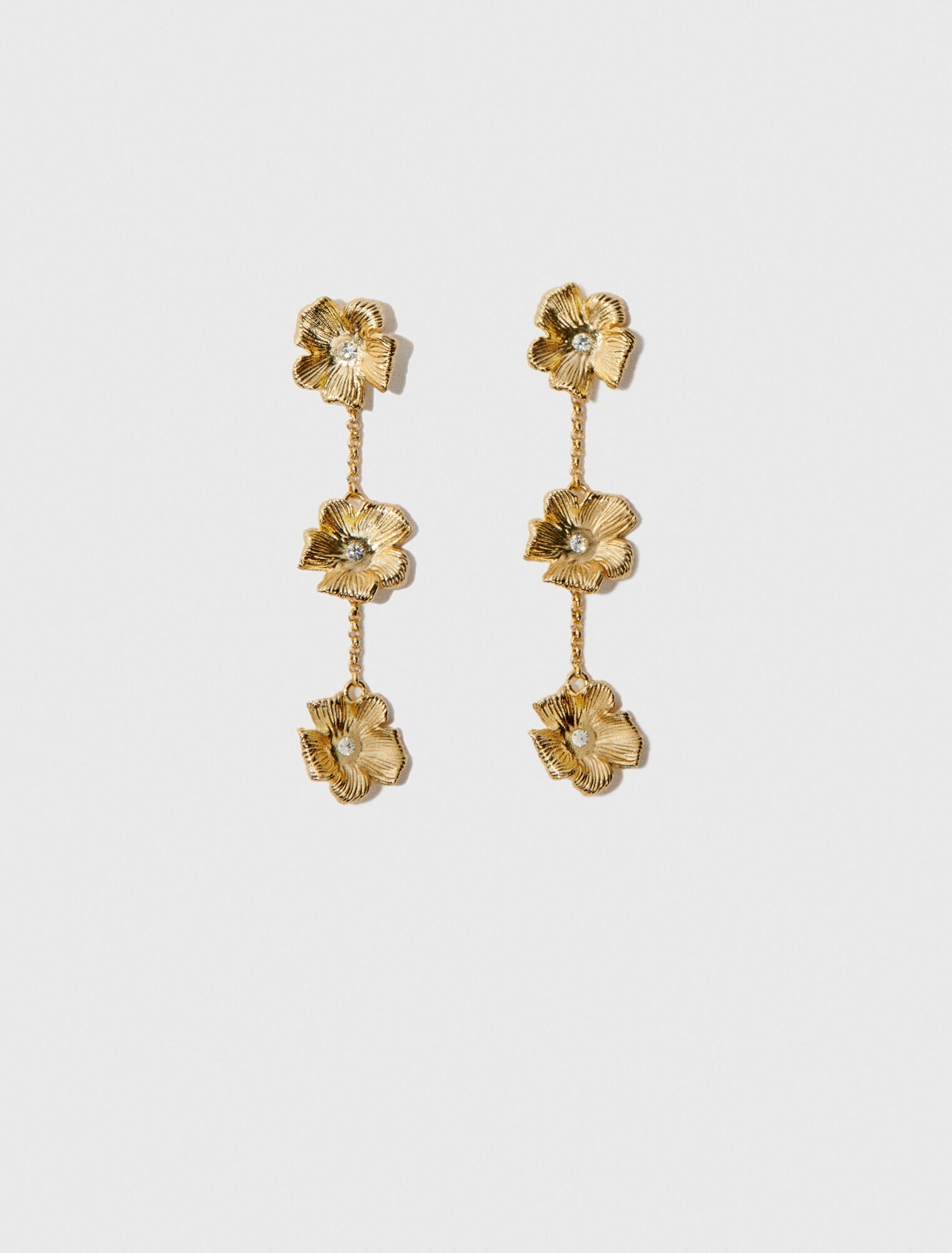 Flower earrings