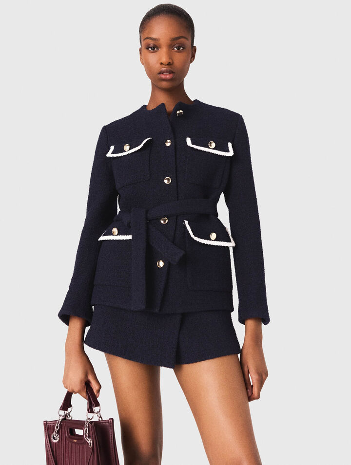 4-pocket tweed jacket 4-pocket tweed jacket