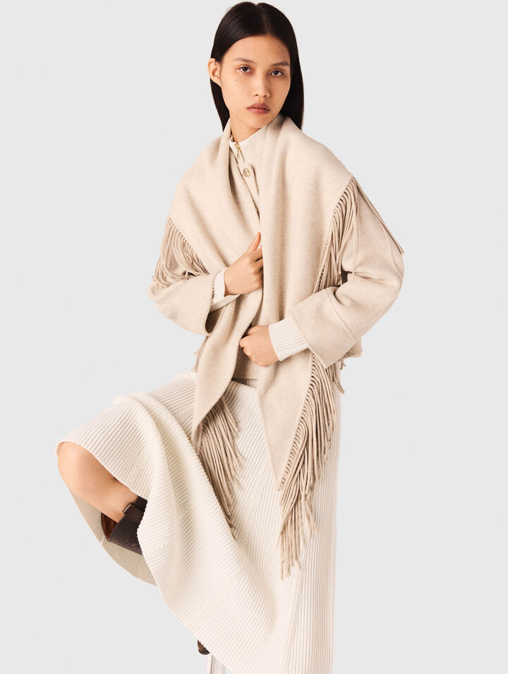 Cropped wool coat Cropped wool coat