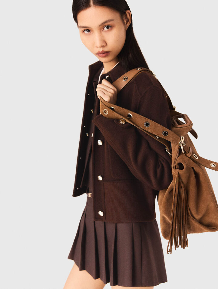 Short reversible coat Short reversible coat