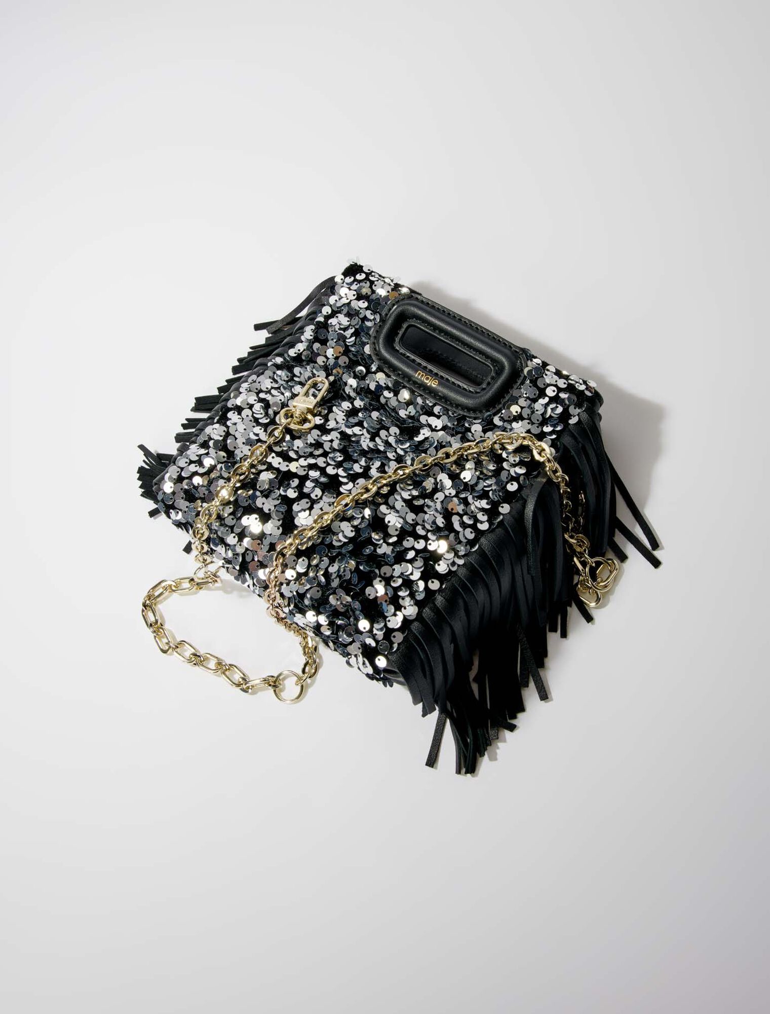Sequin mini M bag
