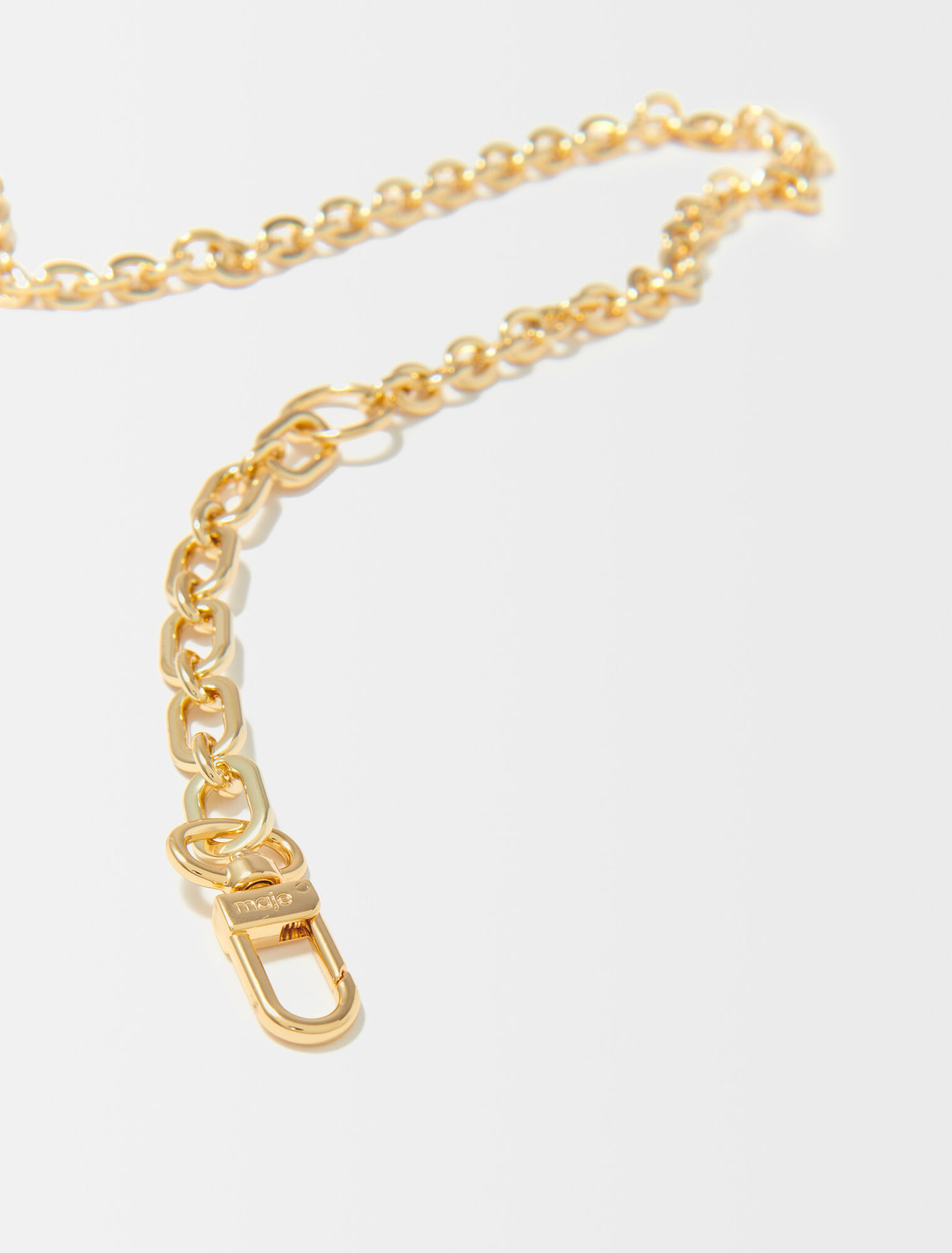 Clover logo chain belt