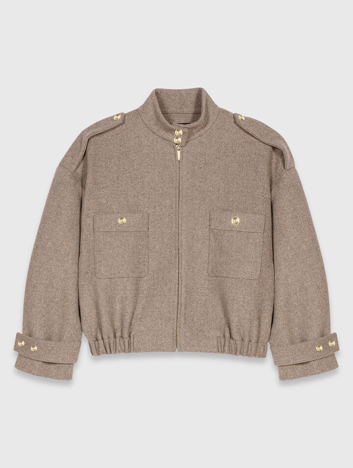 Mixed wool jacket Mixed wool jacket