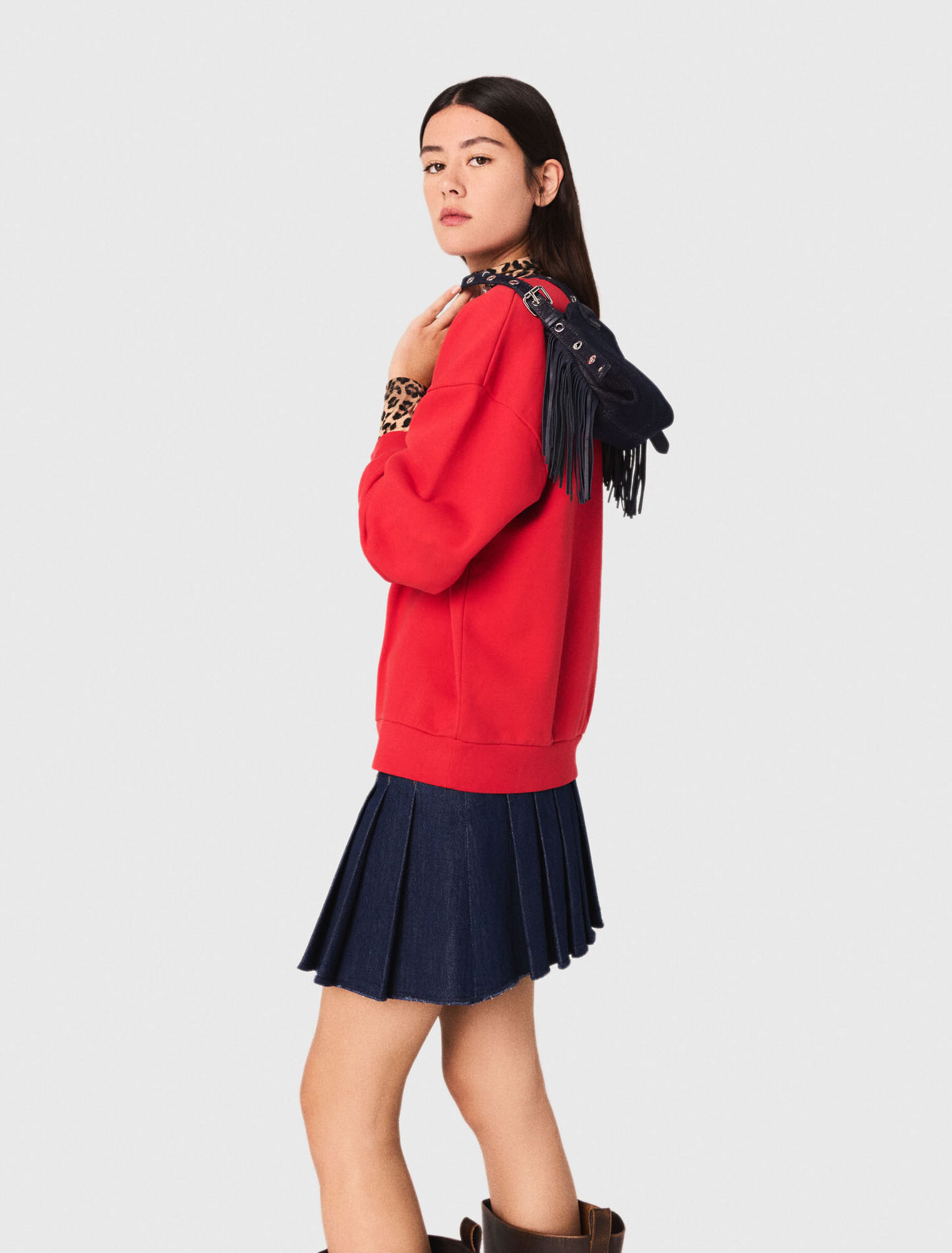 Paris New York Lettering Sweatshirt Paris New York Lettering Sweatshirt