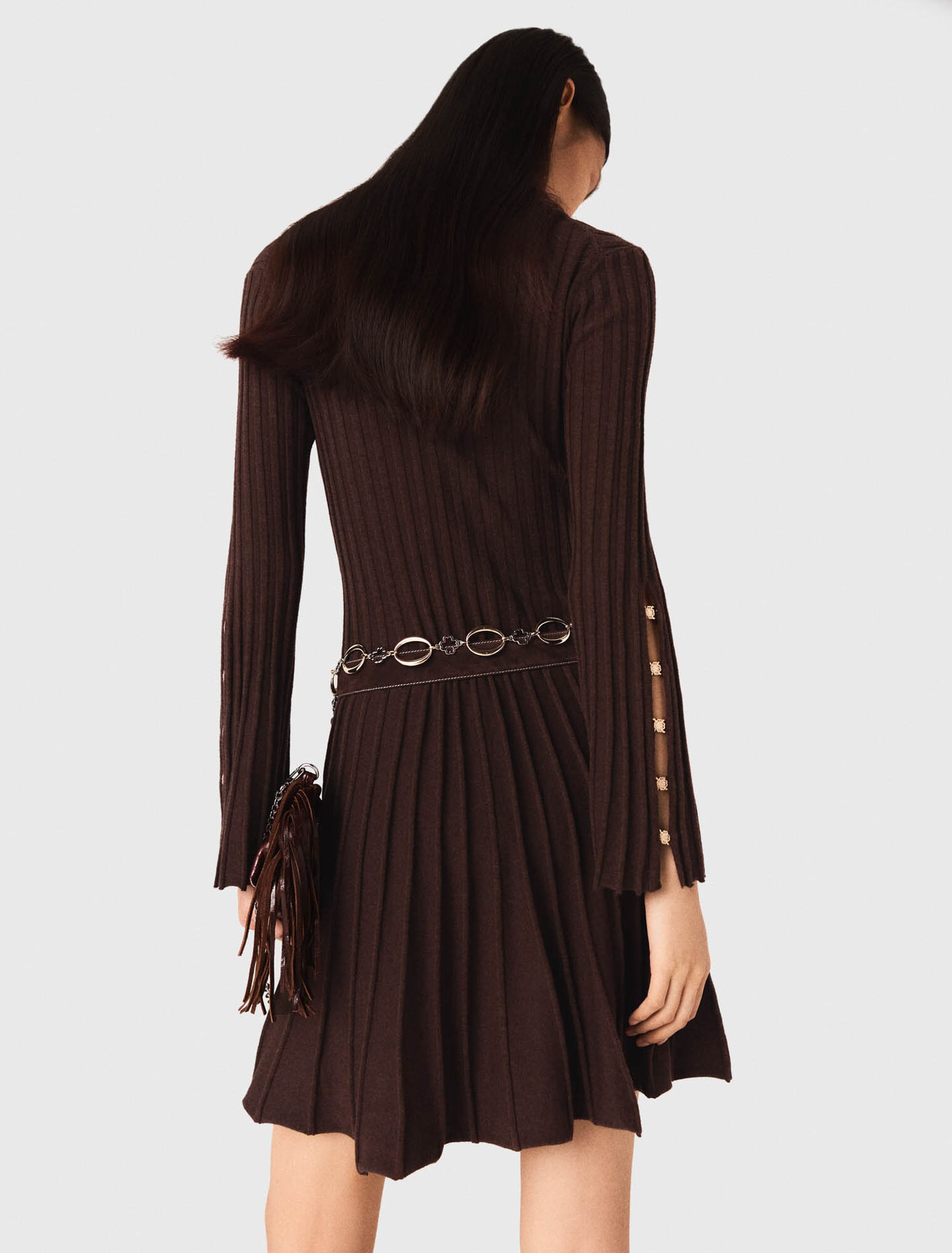 High-neck short skater dress High-neck short skater dress