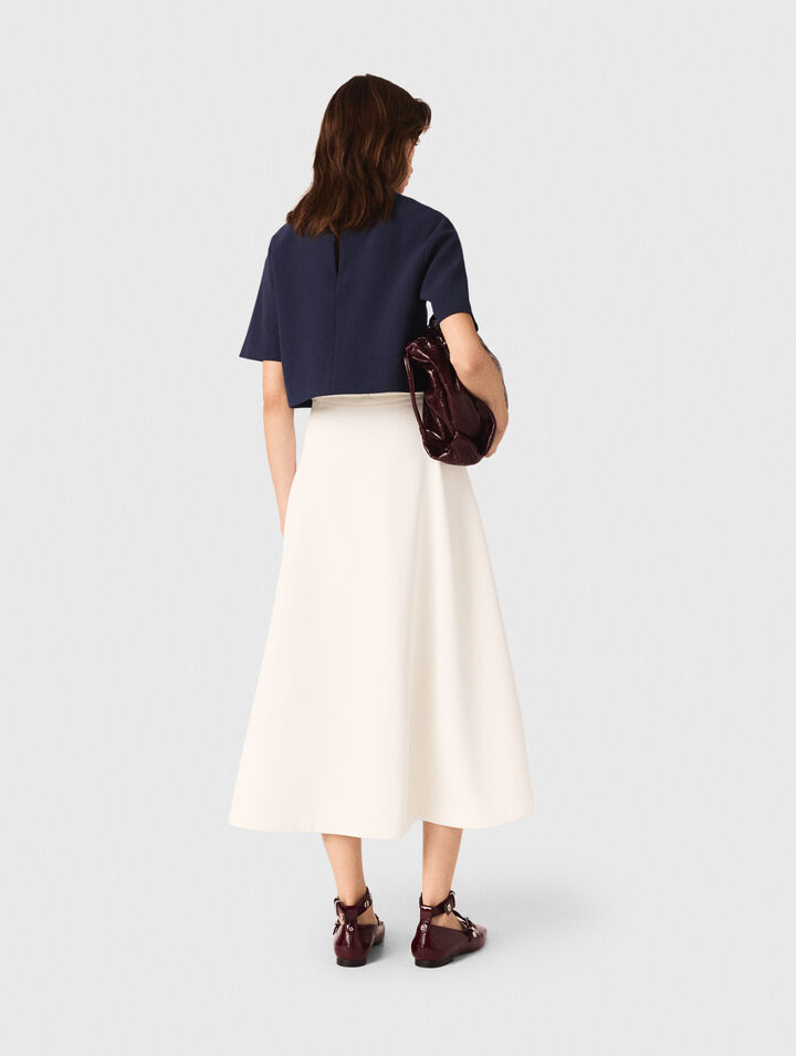 Heavy crepe short top Heavy crepe short top