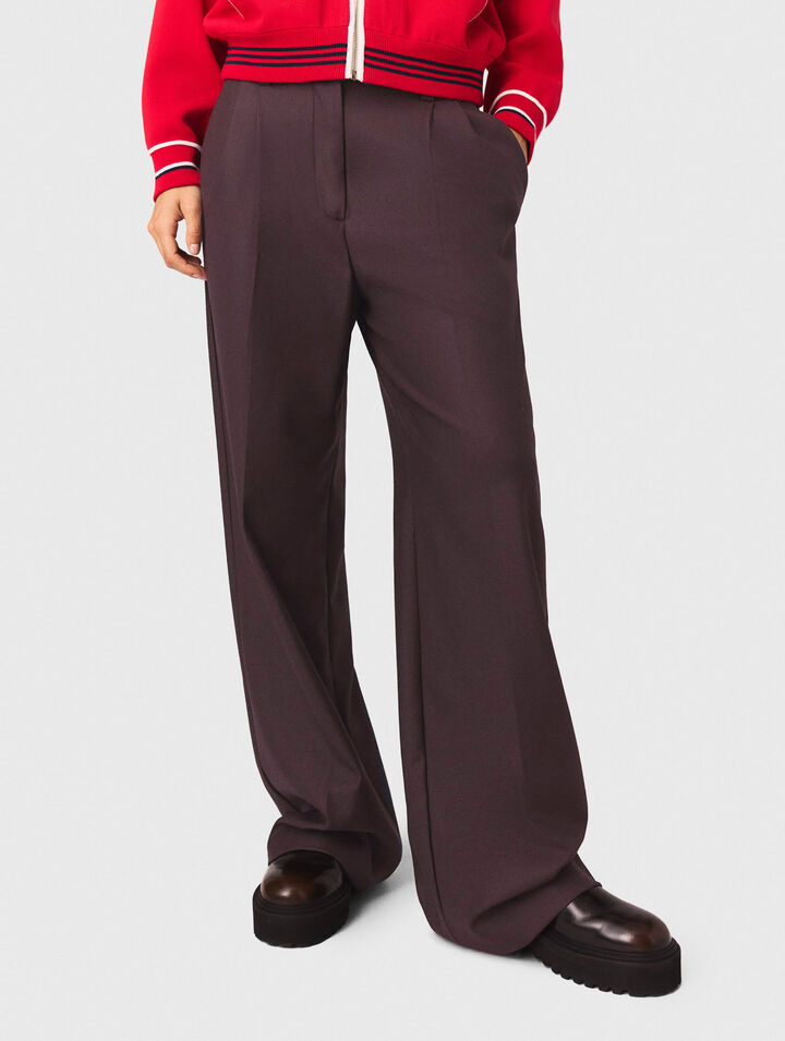 Wide-leg suit trousers Wide-leg suit trousers