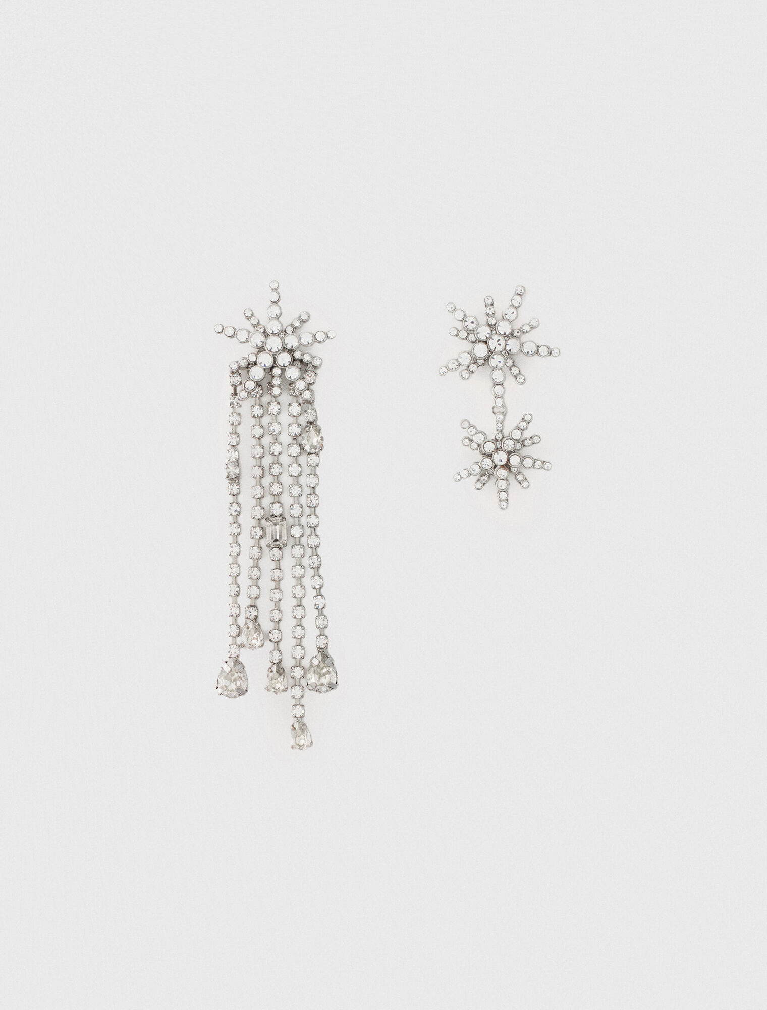 Star strass-earings