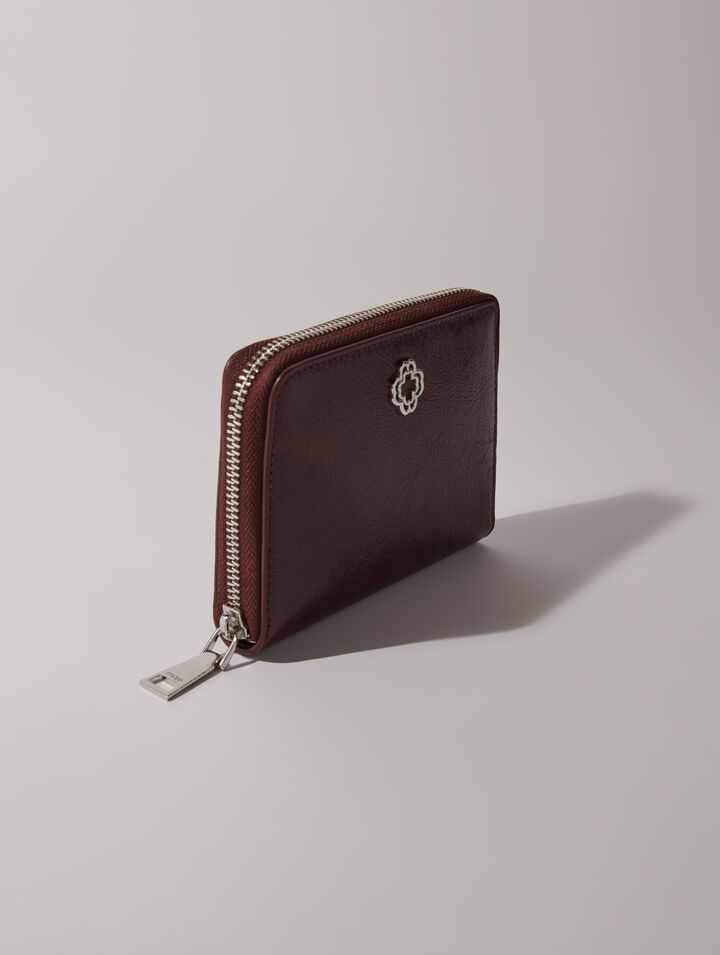 Crackled leather wallet Crackled leather wallet