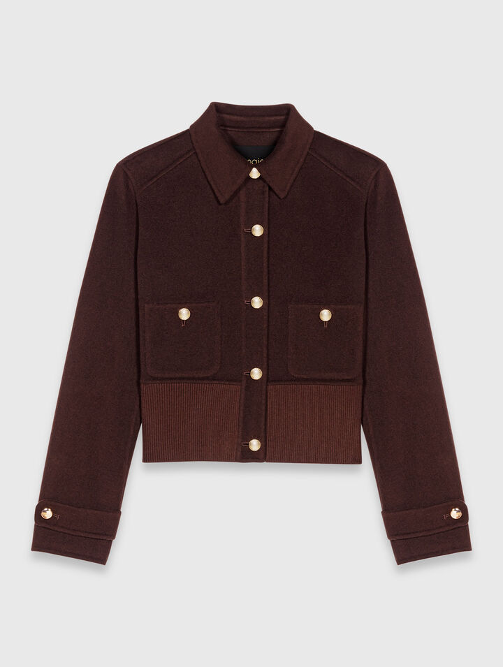 Short reversible coat Short reversible coat
