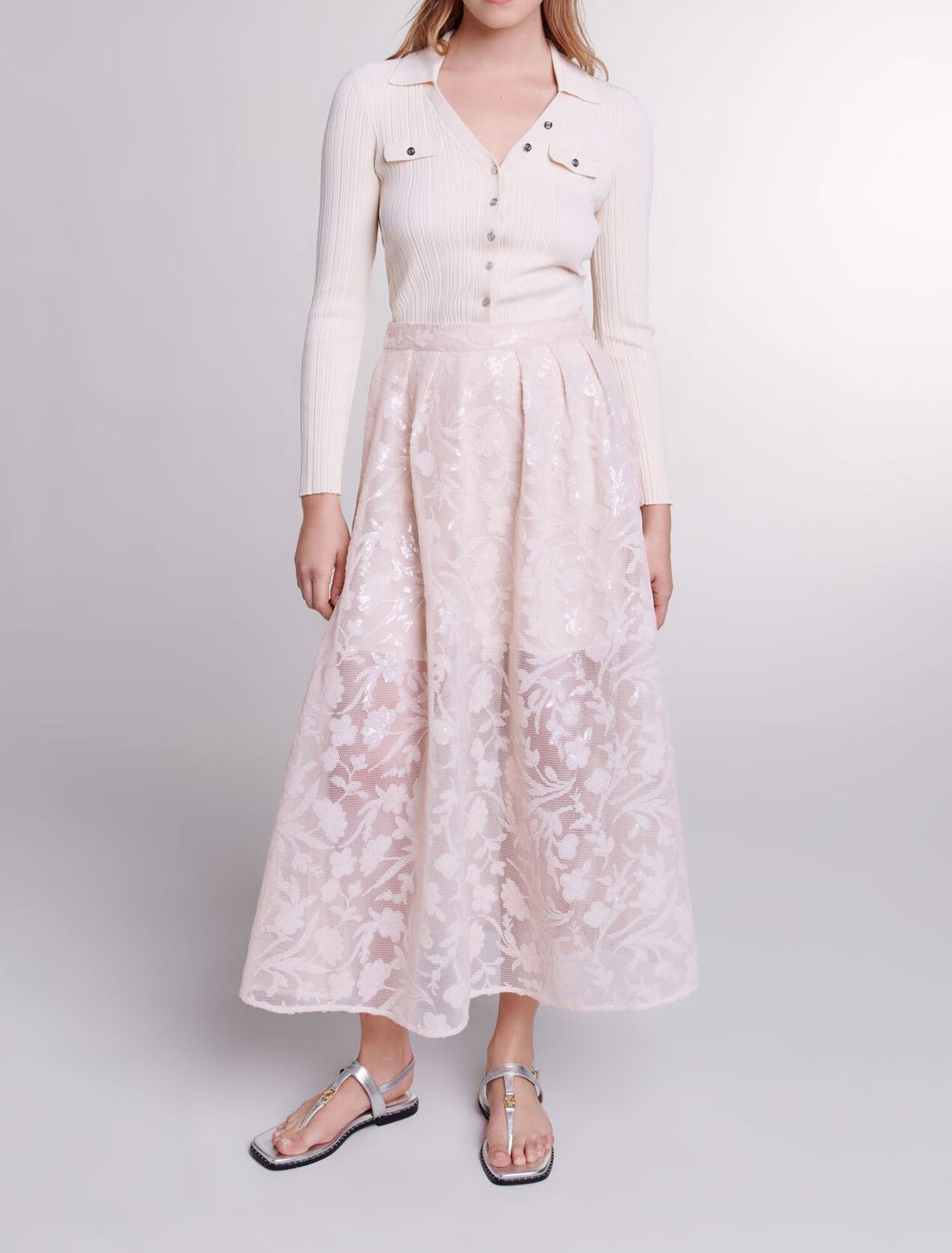 Sequin maxi skirt Sequin maxi skirt