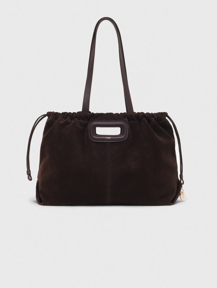 Suede leather M tote bag Suede leather M tote bag