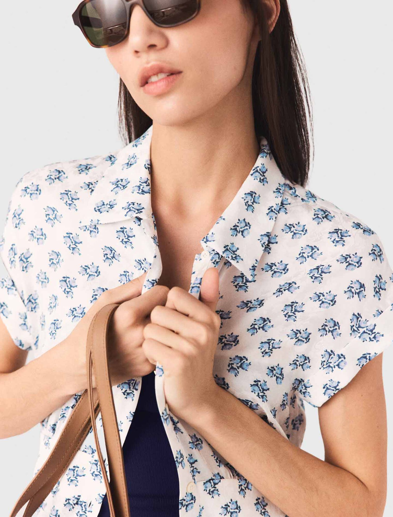 Jacquard print maxi dress