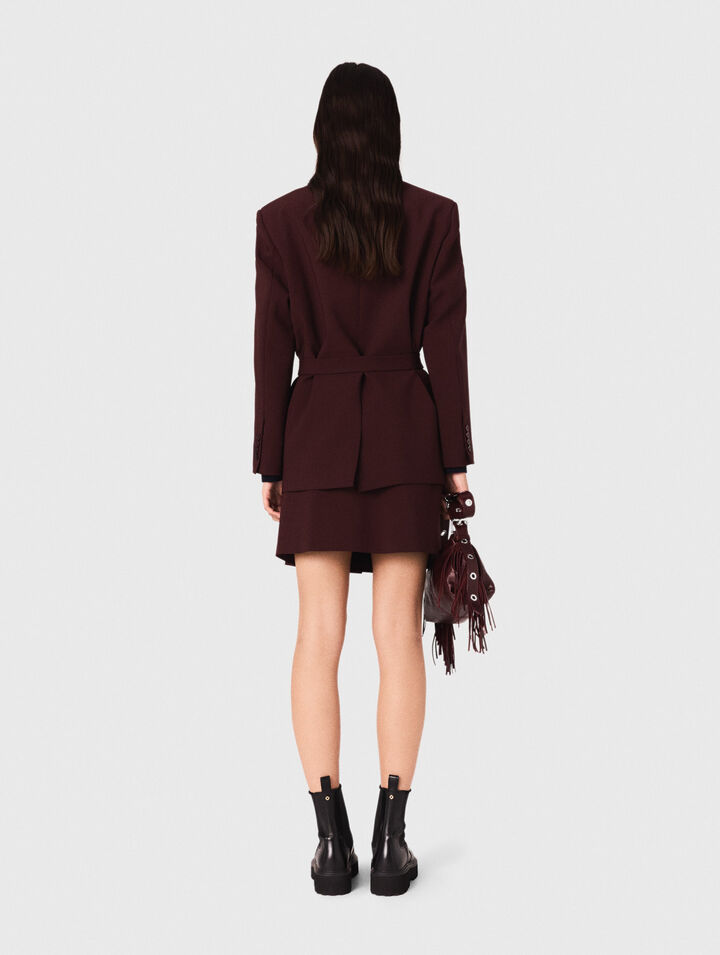 Belted suit jacket Belted suit jacket
