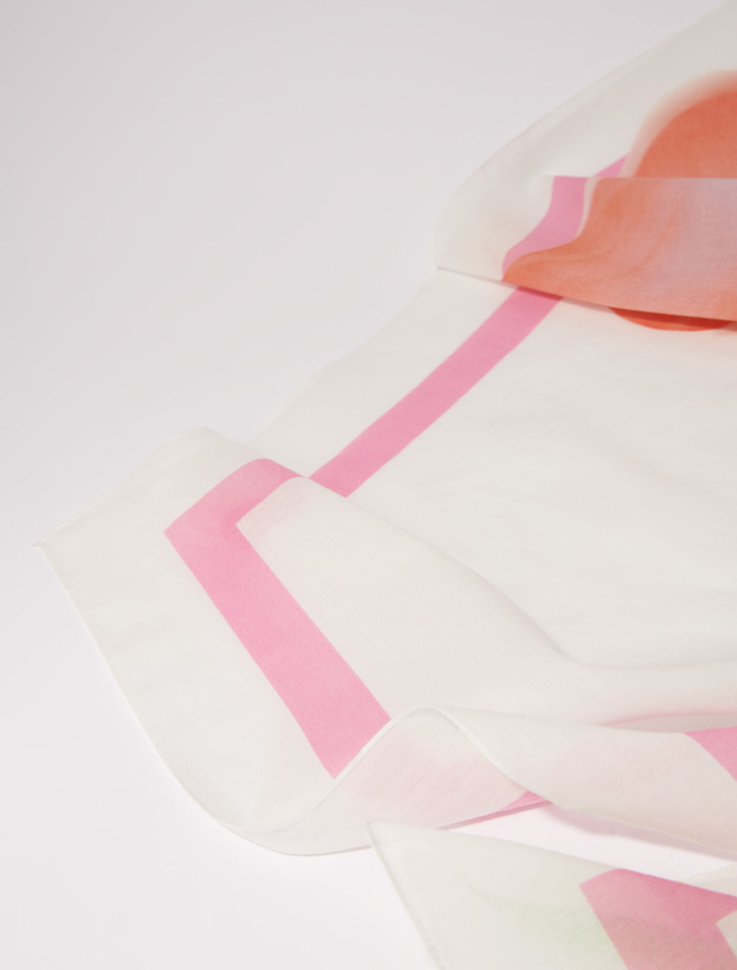 Flower motif cotton pareo