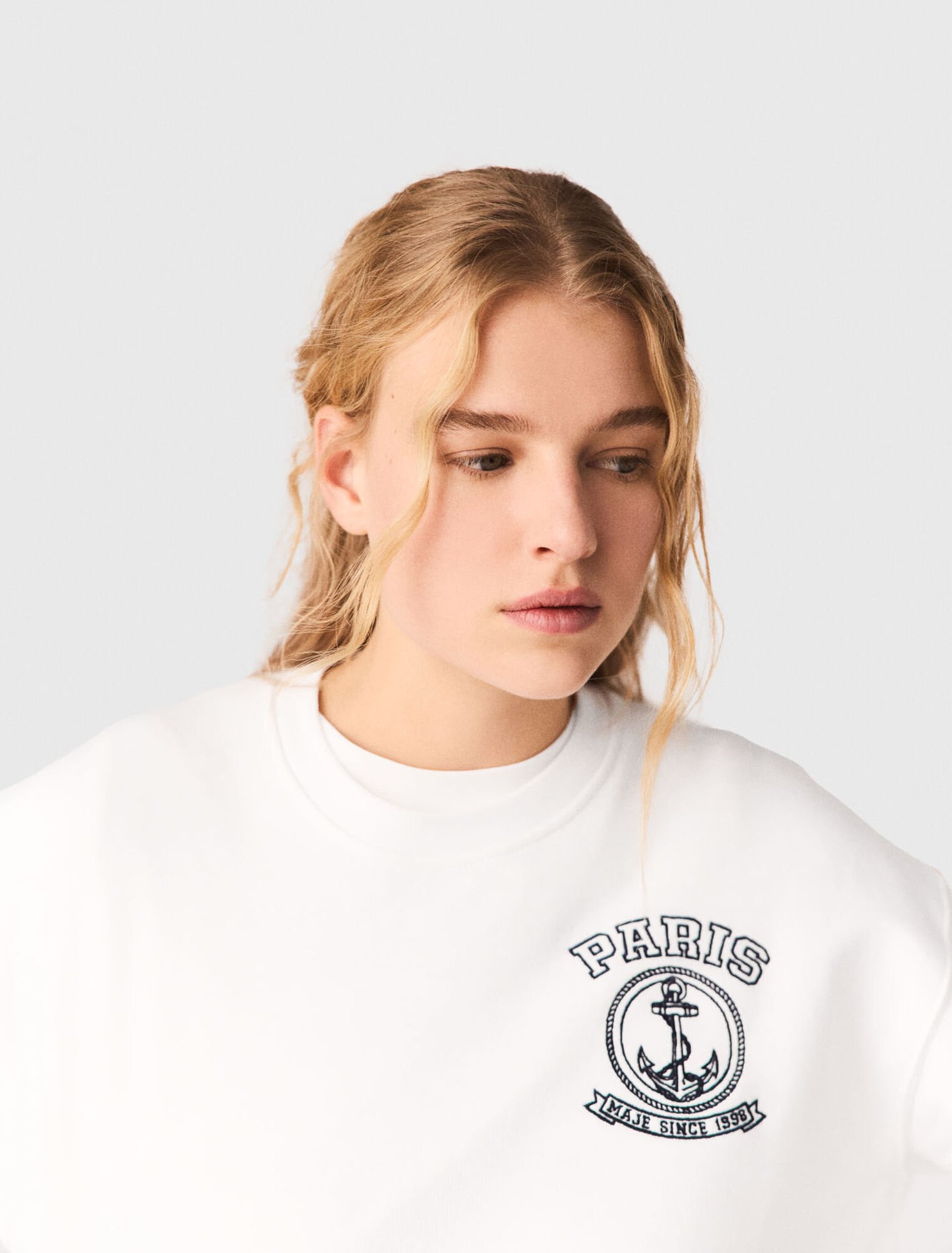 Sailor print sweatshirt