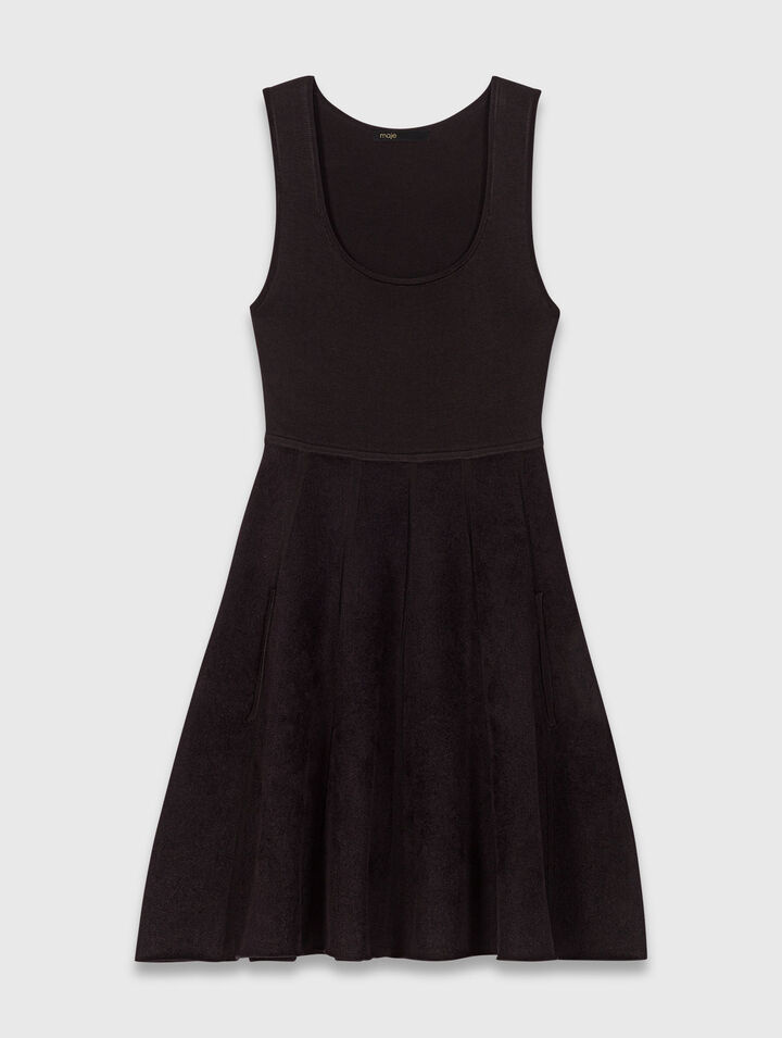 2-in-1 velvet-effect dress 2-in-1 velvet-effect dress