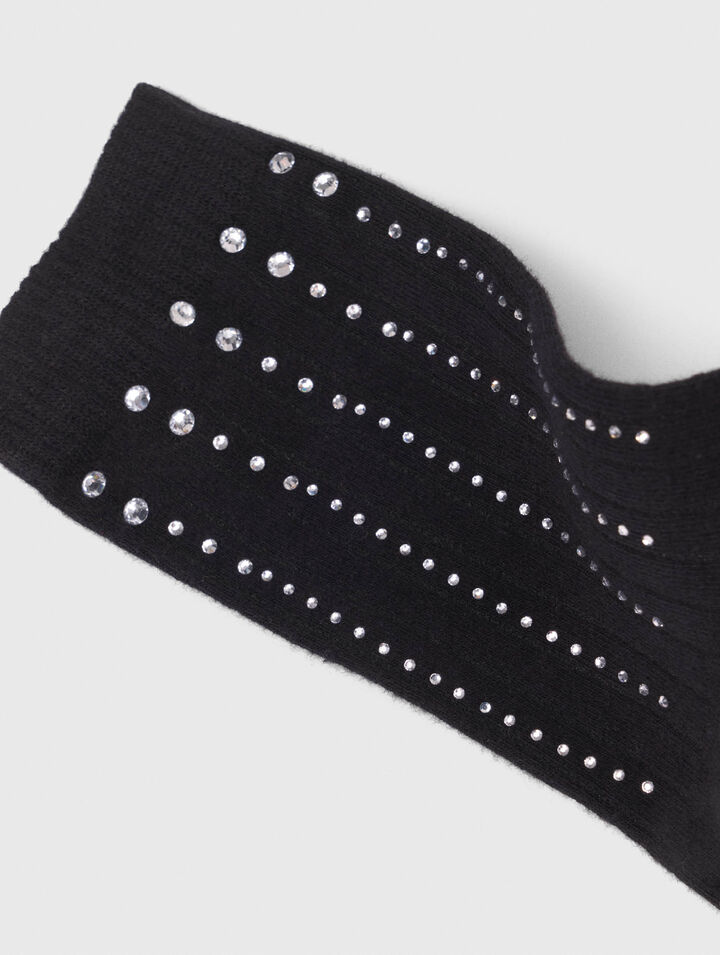 Rhinestone cotton socks Rhinestone cotton socks