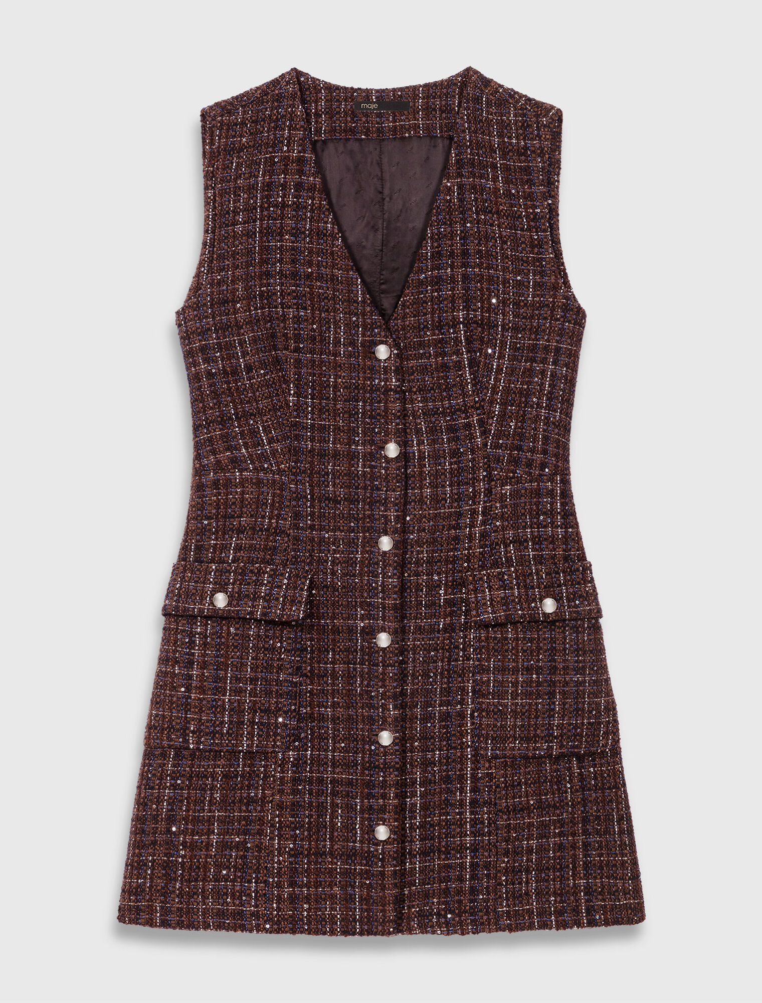 Short tweed dress