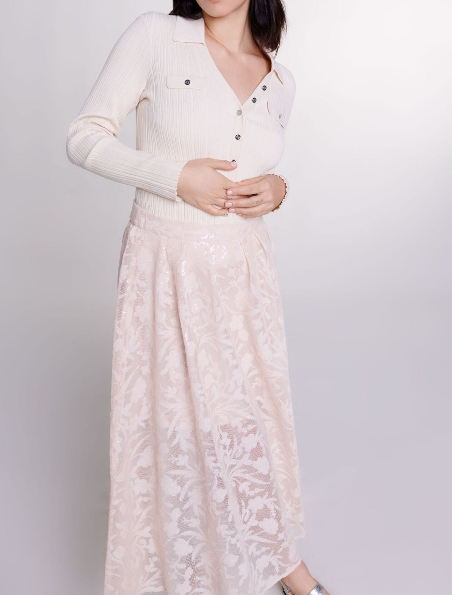 Sequin maxi skirt Sequin maxi skirt