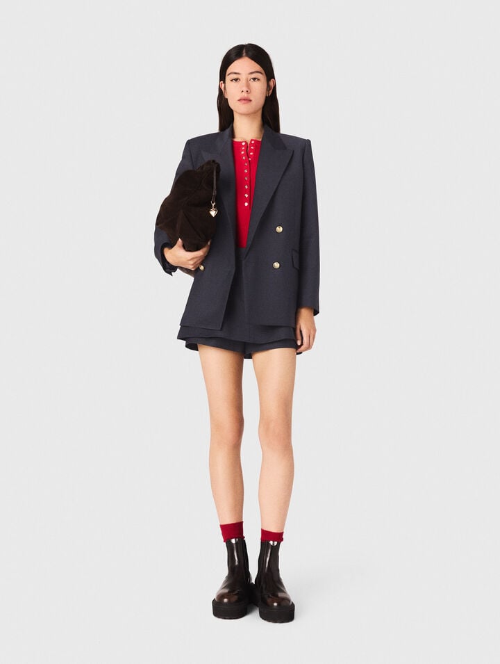 Suit jacket with gold buttons Suit jacket with gold buttons