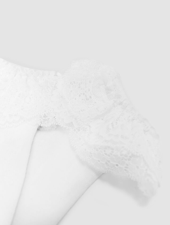 Lace frill socks Lace frill socks