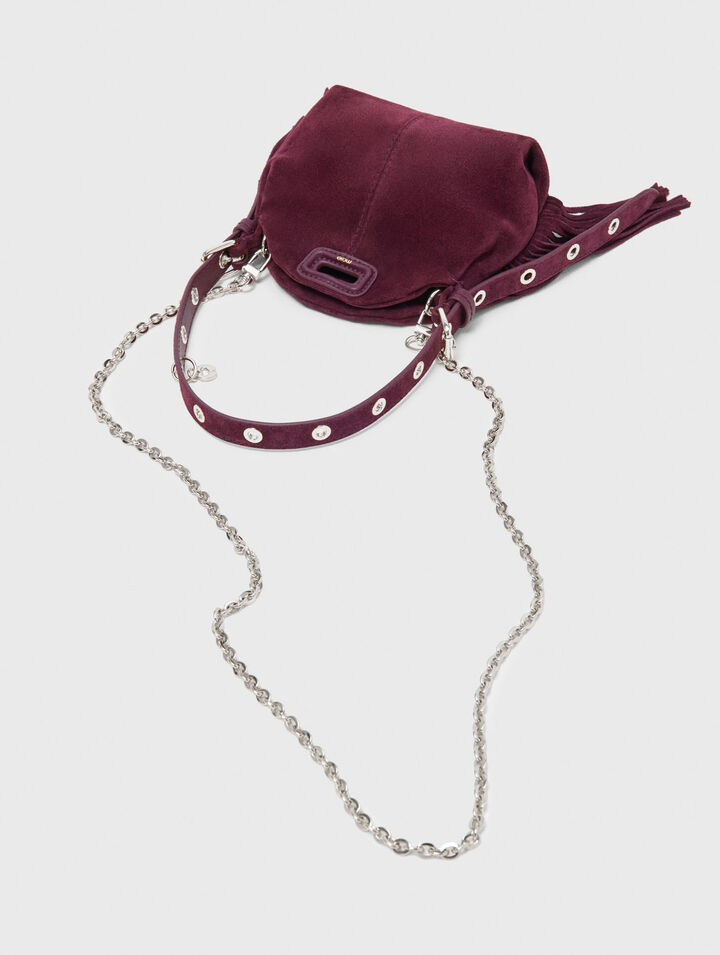 Miss M micro suede bag