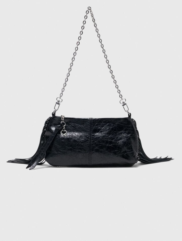 Patent leather Miss M clutch bag