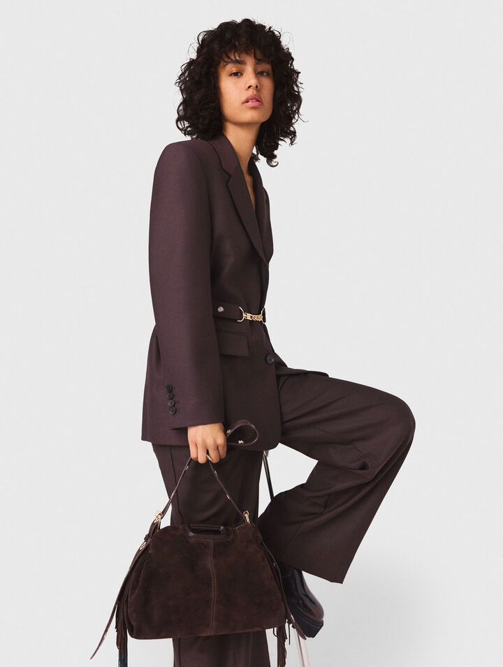 Belted suit jacket Belted suit jacket