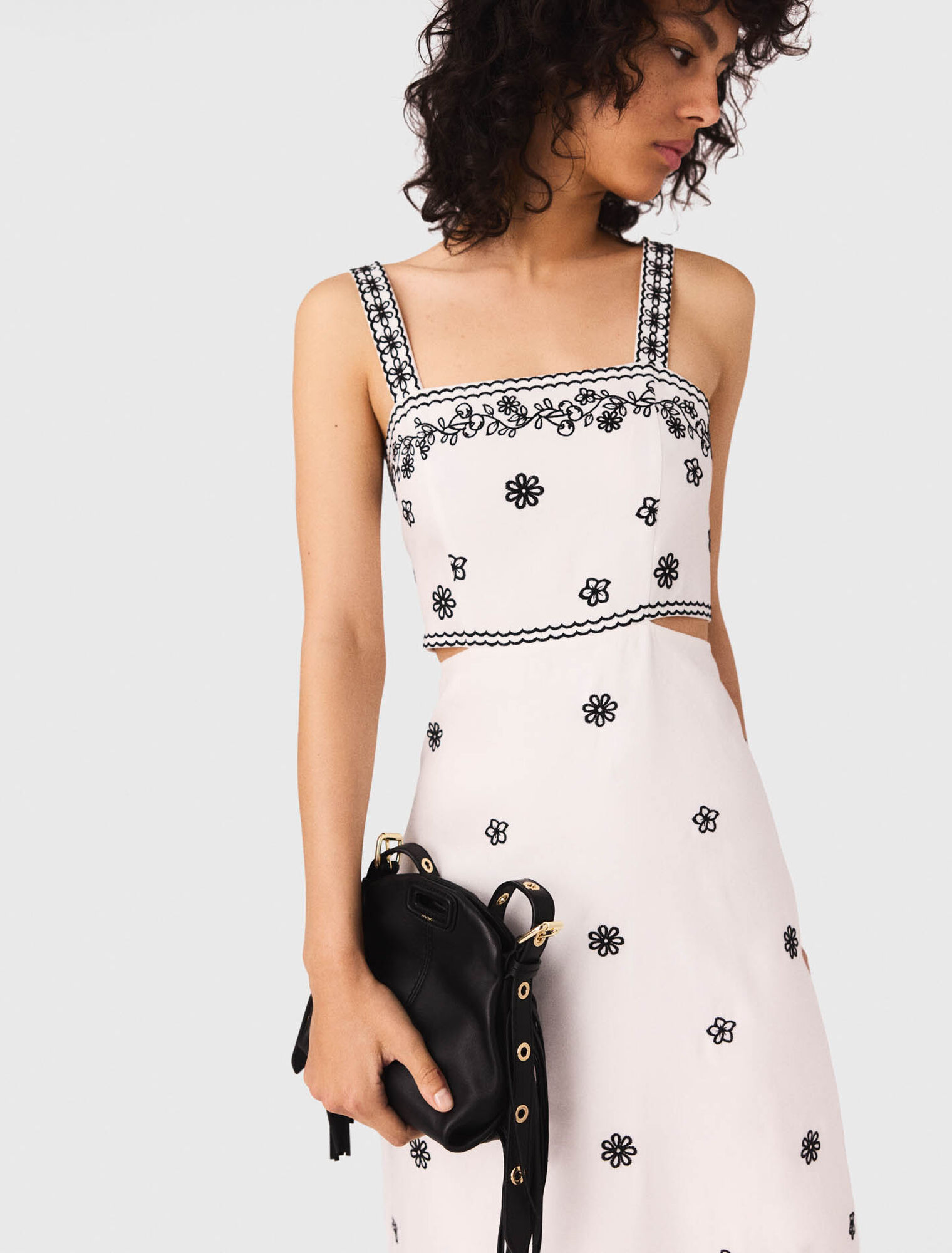 Miss M micro leather bag