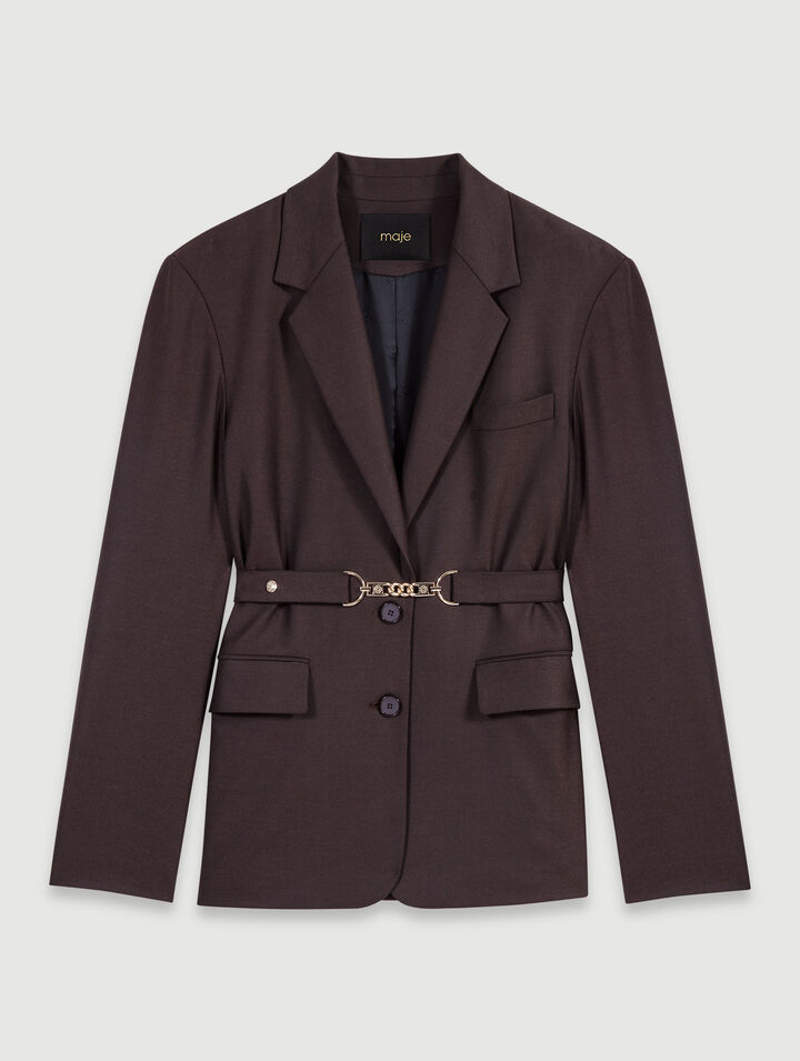 Belted suit jacket Belted suit jacket