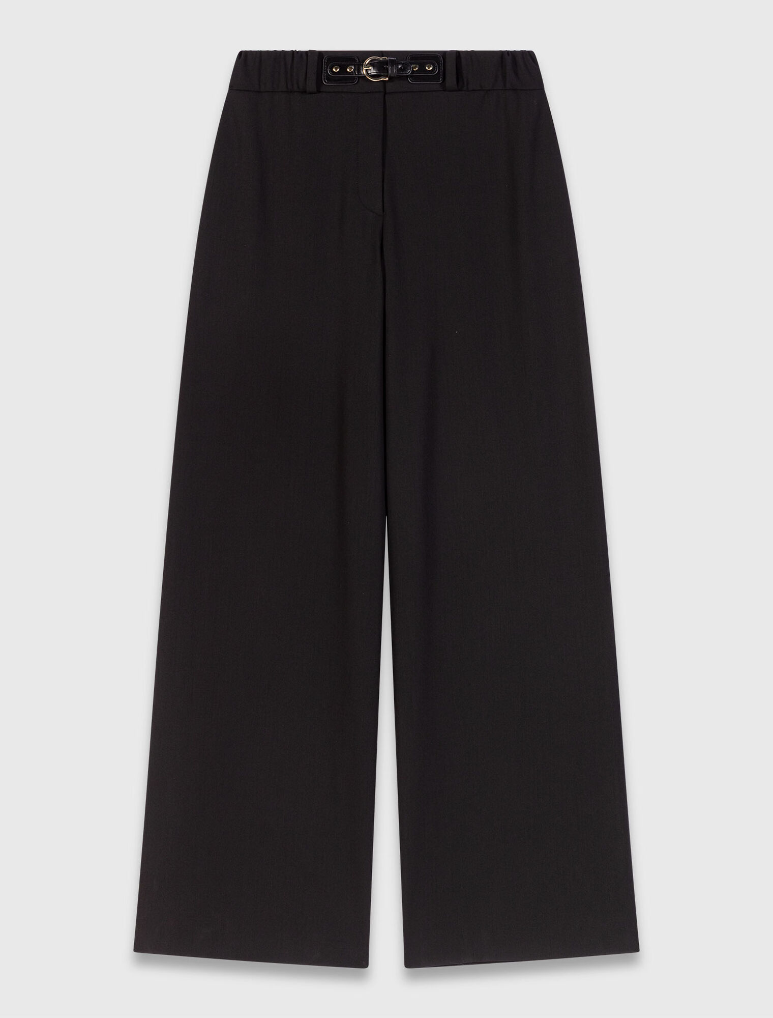 Wide-leg suit trousers