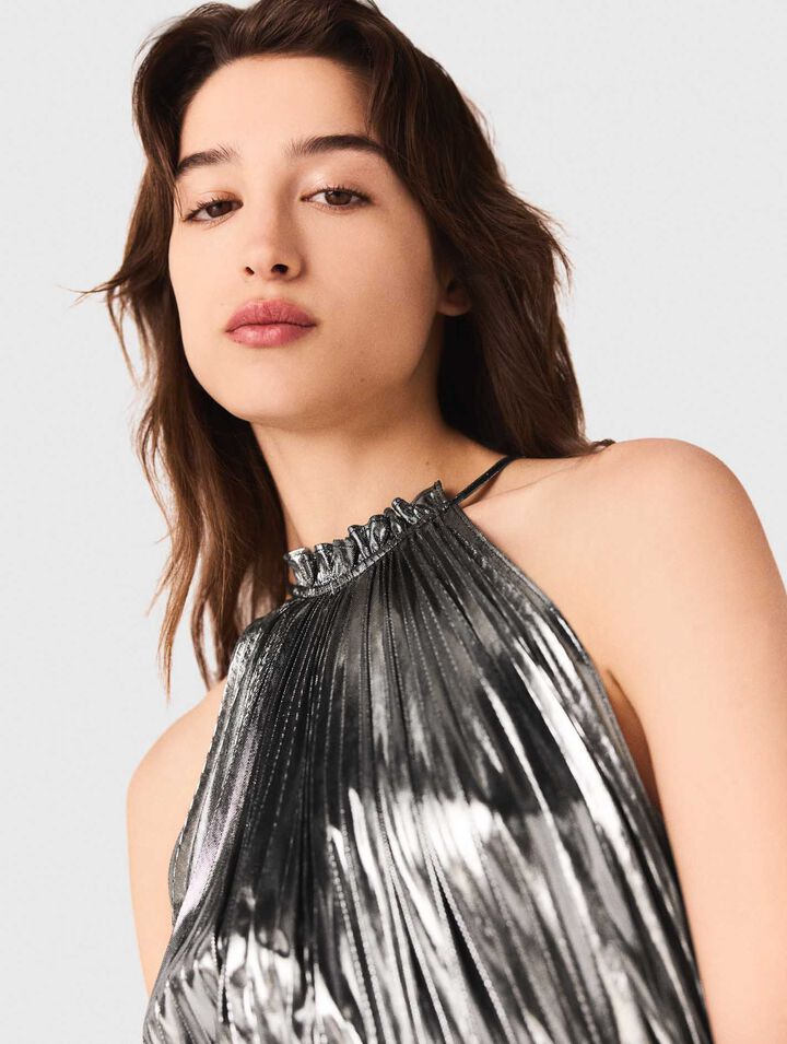 Pleated maxi dress Pleated maxi dress