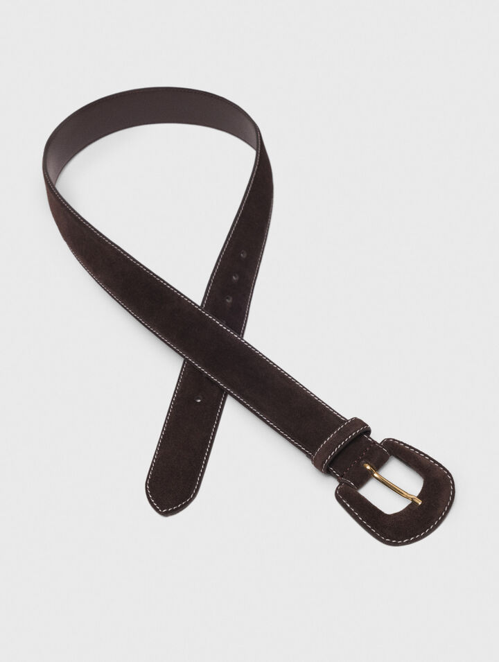 Suede belt Suede belt