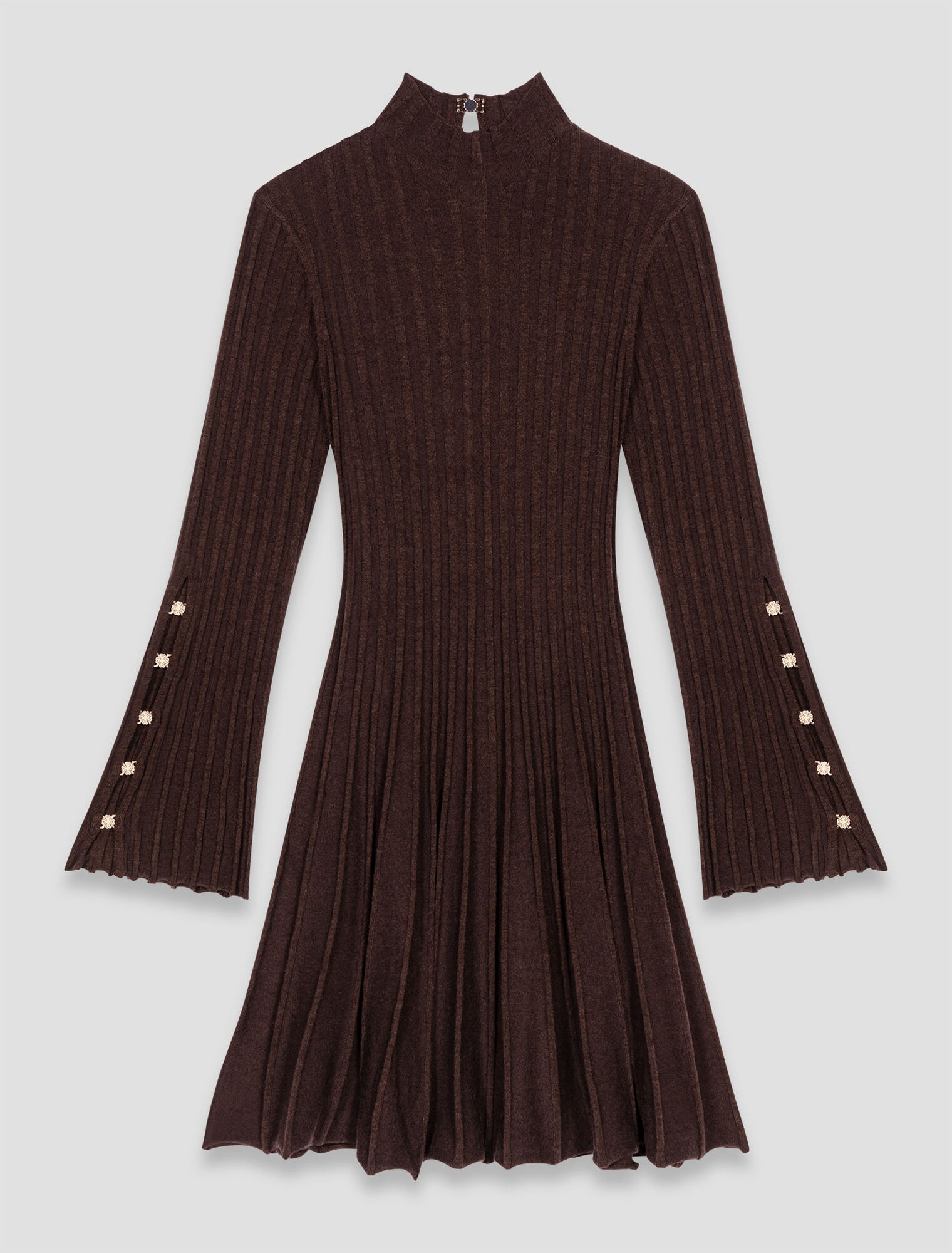 High-neck short skater dress High-neck short skater dress