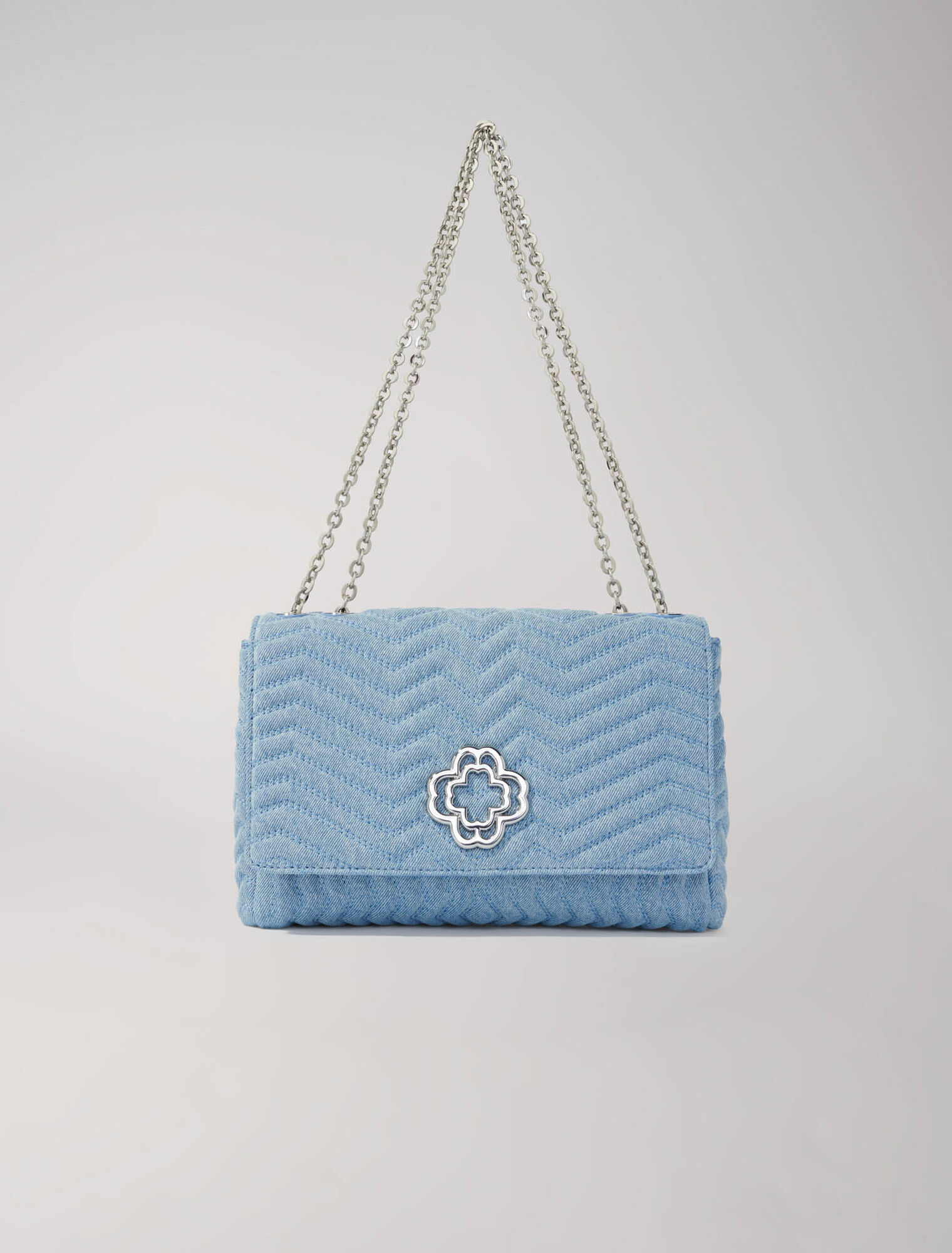 Cloverbloom denim bag